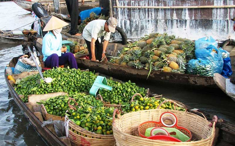 Cai Be Floating Market, Tien Giang